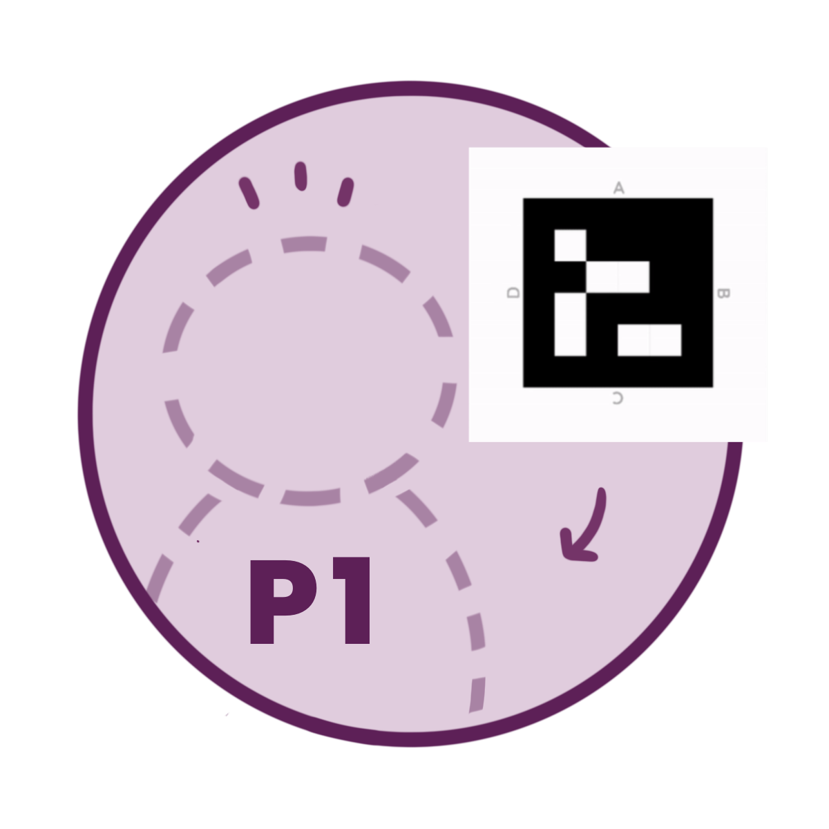 A numbered Q-card is assigned to a single participant